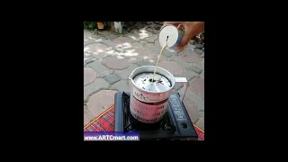 ARTC, How To Make A Karak Tea For Camping, طريقة اعداد شاي الكرك بابريق الكرك ,