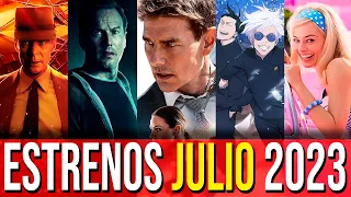 🌏Estrenos de Netflix, HBO, Amazon, Disney+, Apple TV, Crunchyroll y Cines | Julio 2023