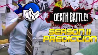 DEATH BATTLE SEASON 11 MATCHUP PREDICTIONS