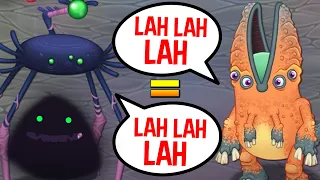 VERY SIMILAR MONSTER SOUNDS 6 - (My Singing Monsters)