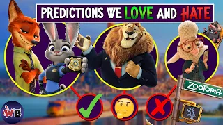 Zootopia 2 Predictions We LOVE and HATE 🐰🦊