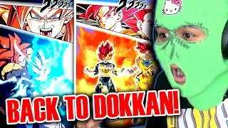 I'M JUMPING BACK! 7TH ANNIVERSARY DOKKAN UNITS ANIMATIONS REACTION!