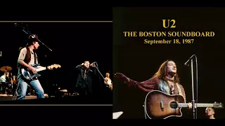 U2 - The Joshua Tree Tour - THE BOSTON SOUNDBOARD (1987/09/18)