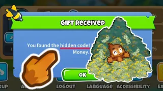 SECRET CODE for Monkey Money - BTD6