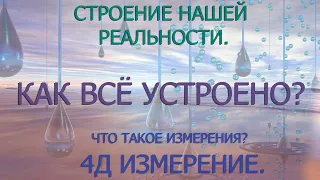 Как устроена наша реальность? Как ею управлять? Что такое 4 измерение? Отрывок консультации.