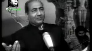 Suhani Raat Dhal Chuki - Mohammad Rafi Live With Naushad