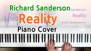 Richard Sanderson - Reality (La Boum OST) | Piano Cover