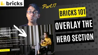 Bricks 101 Part 17 - Gradient Overlay to the Hero Banner Section - BricksBuilder Wordpress Tutorial