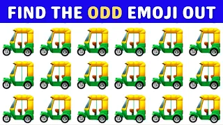 HOW GOOD ARE YOUR EYES #236 | Find The Odd Emoji Out | Emoji Puzzle Quiz