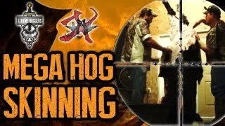 EXTREME HOG HUNTING: MEGA Hog Skinning