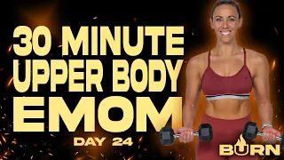 30 Minute Upper Body EMOM Workout