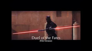 What duel of the fates sounds like in reverse