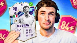 84+ x 10’s until 98 Del Piero ✅