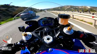 Yamaha R6 GPS Top Speed Quickshifter Akrapovic Sound