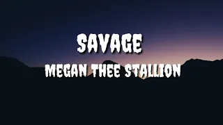 Megan Thee Stallion  - Savage  [Animated Video ] (Lyrics)