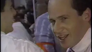 1990-1991 Stanley Cup Champion Pittsburgh Penguins - Locker Room Celebration