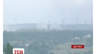 Від обстрілів піднімався дим: бойовики вели потужний обстріл по Авдіївській промзоні