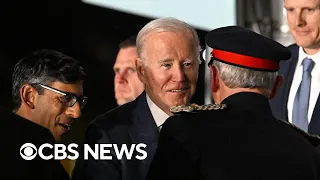 President Biden arrives in Northern Ireland to commemorate Good Friday Agreement