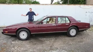 Aston Martin Lagonda за $370 000 - это самая странная люксовая машина в истории