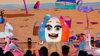 Masked Singer S6 - EP8 - Beach Ball Performs "Party In The USA"