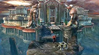 god of war 2 - The palace of the Fates - emulator gameplay walkthrough