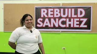 'Broken School, Broken Promises': Sanchez students speak out against delays to rebuild their campus