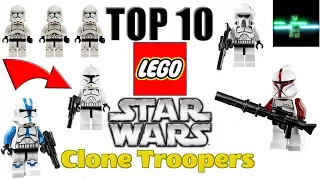 Top 10 Official LEGO Clone Troopers Ever Made!