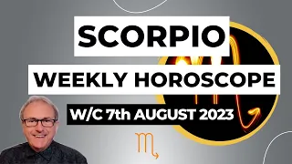Scorpio Horoscope Weekly Astrology from 7th August 2023