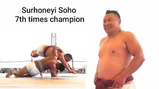42 year old veteran wrestler Surhoneyi Soho all bouts/25 years in arena/ Phek Area meet 2022