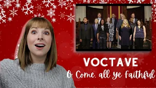 Danielle Marie Reacts to Vocatve-"Oh come, All Ye Faithful" Day 15: Fa-la-la-idays