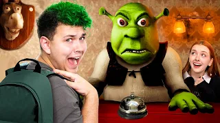 5 НОЧЕЙ в ОТЕЛЕ ШРЕКА  😱 Five Nigft at Shreks Hotel 2