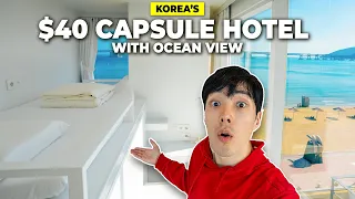 Korea's $40 Capsule Hotel with Ocean View