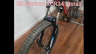 2021 Mongoose Ardor X1 Ep. 9: SR Suntour XCR 34 fork install