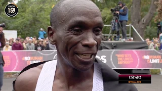 INEOS 1:59 Challenge - Eliud Kipchoge Post-Event Interview