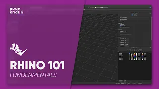 Rhino 101 - Intro to learning Rhinoceros 3D