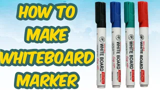 HOW TO MAKE WHITEBOARD MARKER/DIY WHITEBOARD MARKER WITHOUT GLUE BOTTLE/DIY WHITEBOARD MARKER/