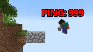 ping 0 vs ping 999