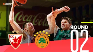 Ponitka breaks the balance, Panathinaikos wins! | Round 2, Highlights | Turkish Airlines EuroLeague