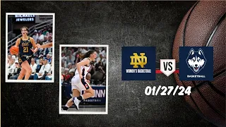 Full Game : Notre Dame vs UConn - Jan 27, 2024 | women's basketball