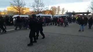 PŘESUN FANOUŠKŮ SLAVIE V OLOMOUCI