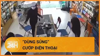 Đối tượng nghi dùng súng cướp điện thoại ở Nghệ An bị bắt tại Hà Nội | Toàn cảnh 24h