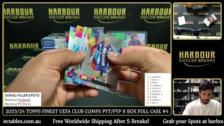 Break #4 - 23/24 Topps Finest UEFA Club Competitions PYT/PYP 8 Box Full Case