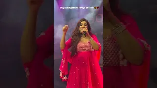 Shreya goshal at Alvas College Moodbidre Dakshina Kannada 🥰🥰#shreyaghoshal #music #song