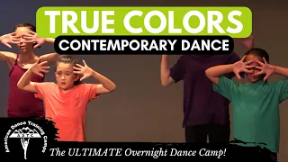 Contemporary Dance ♥ True Colors - Trolls Movie I ADTC DANCE CAMP