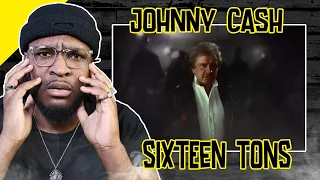 Reality Is Brutal! 👷🏾‍♂️😮🔥 | Johnny Cash - Sixteen Tons | REACTION/REVIEW