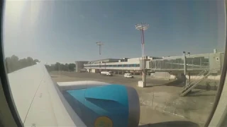 Uzbekistan Airways Boeing 787 from Moscow to Tashkent (June 2018) SUPER QUIET