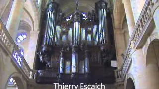 Magnificent Pipe Organ Improvisation - St. Etienne du Mont - Thierry Escaich