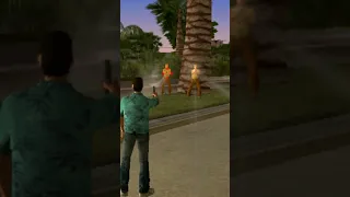 Gta Vice City fight with police #shorts #viral #trending #shortsvideo #trending