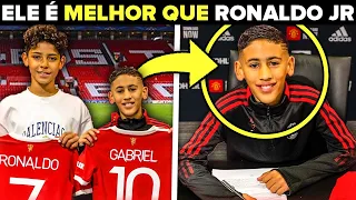 Ele é Melhor que o Cristiano Ronaldo Jr! Quem é Gabriel do Manchester?