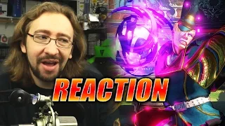 MAX REACTS: Ed Reveal & Gameplay (Street Fighter 5)
